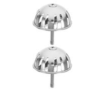 ifundom Bouchon de Filtre à Urine en Acier Inoxydable 2pcs Couvercle Anti-Odeur et Anti-Bouchage pour Urinoir Sol Fixe Salle de Bain Bureau École