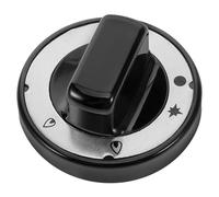 ifundom Boutons de Remplacement pour Brûleur Gazinière en Abs Noir, Design Moderne et Flexible, pour Commande du Four et Gril Cuisine