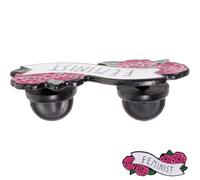 ifundom Broche en Alliage de Rose Féministe Épingle à Jean pour Femme Décoration Assortie Élégante Accessoire Polyvalent pour Mariage Fête et Usage Quotidien