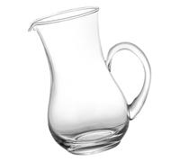 ifundom Carafe à Vin Rouge en Verre 500ml, Pichet Élégant pour Service | Grosse Bouteille Verre, Finition Simple et Soignée, Usage Domestique, pour Eau, Spiritueux et Table