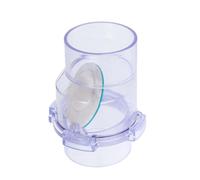 ifundom Clapet Anti-retour PVC pour Eau, la Cuisine, Plomberie, Anti-reflux | PVC Transparent, Usage sur Évier la Cuisine et Drainage, Résistance à L'usure, Haute Température, Installation Simple