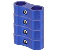 ifundom Collier de Serrage Fonction D'amortissement des Vibrations en Alliage D'aluminium et Large Compatibilité, Accessoire pour Fixation de Conduite de Carburant pour Tuyau Automobile