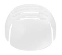 ifundom Coquille de Casque de Sécurité Légère et Anti-Collision Unisexe Blanche en Polyéthylène Abs pour Travaux Autour des Chariots Élévateurs et Grues