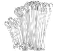 ifundom Crochet Suspendre de Plante en Plastique Blanc Lot de 30pcs Support pour Plantes en Plastique Haute Capacité de Charge, pour Jardin Vacances