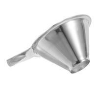 ifundom Entonnoir à Bocal avec Poignée Argentée en Acier Inoxydable Large Ouverture Anti-débordement, Facile à Nettoyer pour Remplir Bocaux Mason et Épices Cuisine