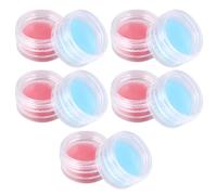 ifundom Lot de 10 Bouteilles de Pâte à Coller Ronde en Silicone pour Peinture Diamant, Accessoires DIY Faciles à Utiliser, pour Projets de Broderie Diamant