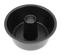 ifundom Moule à Pâtisserie Rond Creux 1pc en Acier Carbone Noir Antiadhésif Multifonctionnel à Diffusion Rapide de Chaleur pour Cuisson Pratique