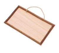 ifundom Panneau en Bois Vierge à Suspendre, Minimaliste, pour Vitrine