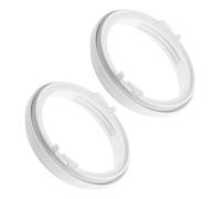 ifundom Raccord de Tuyau D'évacuation pour Climatiseur Mobile 2pcs en Pvc Blanc, Installation Facile et Nettoyage Rapide pour Environnement de Vie