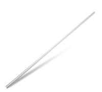 ifundom Rail de Fenêtre Convex en Métal Argenté 2pcs Glissière Silencieuse pour Remplacement et Coulissage Fluide de Fenêtres Coulissantes