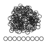 ifundom Rondelle de Vis Ondulée en Acier Manganèse 16mm Id x 0,3mm Épaisseur Noir 300pcs pour Réparations Précises et Vis de Moteur