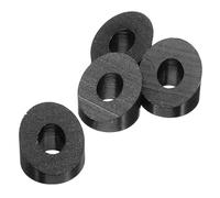 ifundom Rondelles Biseautées Accessoires pour Projet DIY et Support de Poteau 4pcs en Acier Inoxydable Kit de Terrasse Stable et Lisse pour Garde-corps Câble