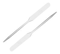 ifundom Spatule En Acier Inoxydable 16 Cm Pour Mélange Cosmétique Palette De Maquillage Nail Art Et Application De Fond De Teint Professionnelle