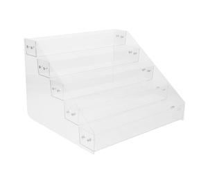 ifundom Support Vertical 5 Niveaux en Acrylique pour Rangement de Cigarettes, Améliore l'aspect Visuel Les Magasins de Proximité et Supérettes