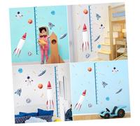ifundom Toise Murale Autocollante Pour Garçon Fille Toise Illustrée Stickers Muraux Croissance Mesure De Décorative