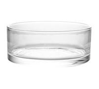 ifundom Vase décoratif en Verre Grand Cylindre Rond Transparent pour Plantes et Poissons, Maison, Cadeau, 20x20