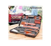 ig116868 Valise de protection pour barbecues, Mixte Adulte, Noir/Orange, Taille unique