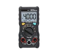IGASHI Multimètre numérique Intelligent Rechargeable Multimètre numérique Noir Mini multimètre voltmètre ampèremètre Transistor testeur capteur de température