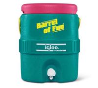 IGLOO Distributeur de Boissons 11,4L - Refroidisseur rétro pour extérieur, Camping & événements - Contenant isolé Robuste pour Boissons fraîches - Fontaine idéale pour Sport & fêtes