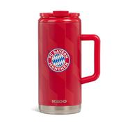 IGLOO FC Bayern Munich Chope 1L - Gobelet isotherme en acier inoxydable, double paroi, robuste & étanche - Article officiel pour stade, bureau, camping & activités plein air