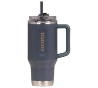 IGLOO TRAVEL MUG 32 gobelet isotherme 900ml inox avec paille - tasse étanche compatible boissons gazeuses, sans BPA - garde les boissons 12h chaudes & 48h froides, idéale en déplacement
