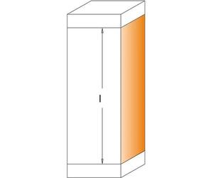 IGM | Fraise à lame de rasoir avec 2 roulements Ø19×30 / tige Ø8 mm