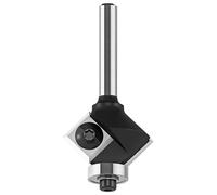 IGM | Fraise angulaire à lame de rasoir avec roulement HW 45° Ø29x8 / tige Ø8 mm