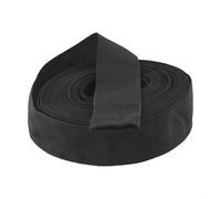 Ignifuge pour manchon de câble 7,5 m pour TIG pour lampe de poche ignifuge | Nylon résistant à l'abrasion, sécurité ignifuge, prolonge la durée de vie du tuyau, longueur de 7,5 m, couleur noire