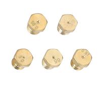 IGTOPS Kit de conversion pour cuisinière à gaz GPL, 5 brûleurs, buses propane butane 1 x 0,50, 1 x 0,65, 1 x 0,70, 1 x 0,87, 1 x 0,95, buse de rechange pour plaque de cuisson à gaz