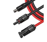 iHaospace Fiche solaire vers câble DC 8 mm 8020, adaptateur DC8020 mâle vers câble de charge solaire 2 m, compatible avec Jackery Explorer pro 3000 2000 2000 Plus 1500 1000 1000 v2