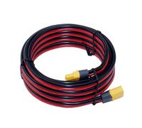 iHaospace Rallonge de câble XT60 3 m, XT60 femelle vers mâle XT60H - 3 m - Câble solaire 12AWG - Compatible avec le panneau solaire Anker EcoFlow Delta River Powerstaion
