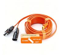 iHaospace XT60 vers câble de connecteur solaire 3 m/5 m 12 AWG, XT60 câble d'extension pour centrale électrique Ecoflow River et Delta Series BLUETTI EB55