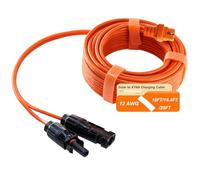 iHaospace XT60i Câble de charge mâle vers connecteur solaire 3 m/5 m 12 AWG XT60i Rallonge pour Ecoflow River et Delta Series Bluetti Anker Solix Power Station solaire (5 m)