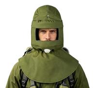 Ihdjasg Masque de Protection Faciale au Travail - Protection Anti-Buée Respirante | Masque de Intégrale du Visage | pour Aventure Extérieure Survie et Barrière Peau Cheveux