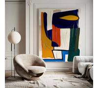 IHHGNB Grande toile abstraite colorée, art mural moderne, affiche, impression d'œuvre d'art pour la décoration intérieure (50 x 75 cm (20 x 30 pouces) / sans cadre)