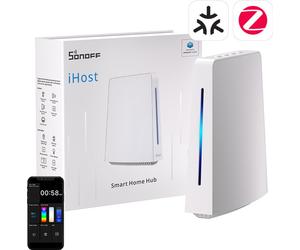 Ihost Hub Passerelle Wifi, Zigbee, Bluetooth, Matter Sonoff Aibridge-26, 4Gb, Lan