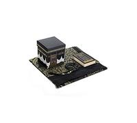 Ihvan online, tapis de prière Namaz pour musulmans avec motif Kaaba, boîte cadeau cubique, tapis Salah islamique pour adoration, cadeaux islamiques