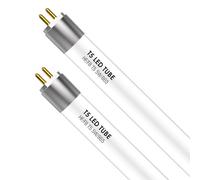 IHYCTV Tube LED T5 288 mm, 5W, 685 lm, 6500K, Culot G5, Rétrofit Remplacement classique du tube fluorescent T5 8W pour ballast électronique, Lumière blanc jour 865, 2-Pack