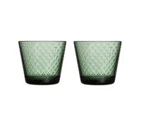 Iittala 2 verres à boire Tundra 29 cl Vert pin