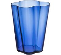 Iittala Aalto 1062564 Vase en Verre Bleu Outremer 21,4 cm x 27 cm