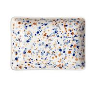 Iittala Assiette Oiva Toikka Helle A6 10x15 cm Bleu-marron