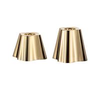 Iittala Bougeoir Aalto 50 + 65 mm. lot de 2 Laiton