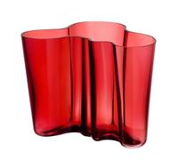 Iittala Vase Aalto 160 mm Rouge en Verre