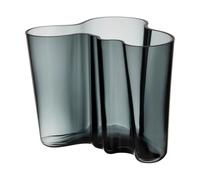 Iittala Vase Alvar Aalto gris foncé 160 mm