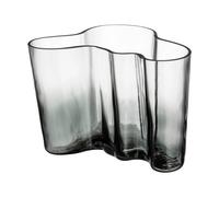 Iittala Vase Alvar Aalto Limited Edition 140 mm Transparent-gris foncé