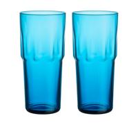 Iittala Verre à boire Solare haut 39 cl lot de 2 Électrique bleu