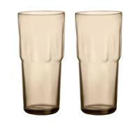 Iittala Verre à boire Solare haut 39 cl lot de 2 Lin lin