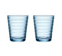 Iittala Verre à eau Aino Aalto 22 cl lot de 2 Aqua
