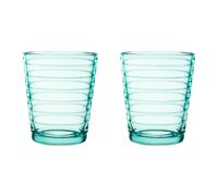 Iittala Verre à eau Aino Aalto 22 cl lot de 2 glauque