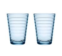 Iittala Verre à eau Aino Aalto 33 cl lot de 2 Aqua